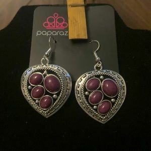 Wild Heart Wonder Purple Earring